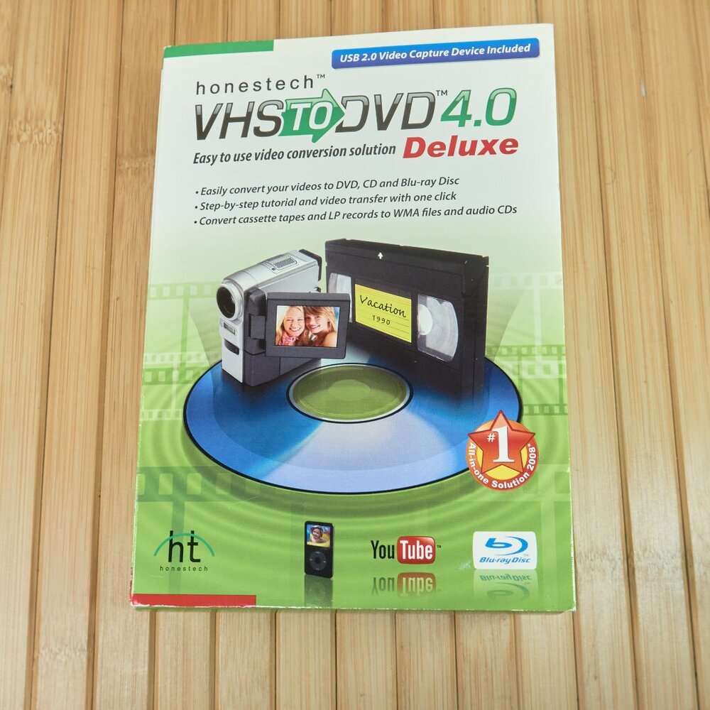 Honestech Technology VHS to DVD 4.0 Deluxe